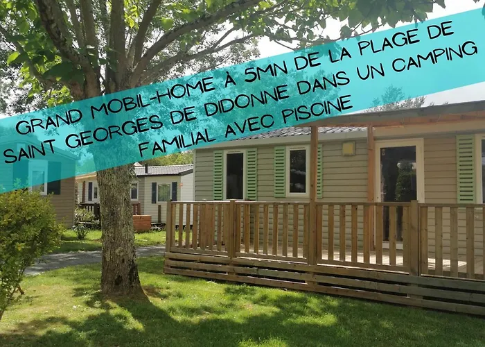 Cosy Lili - Mobilhome Mandarine - Proche Ocean